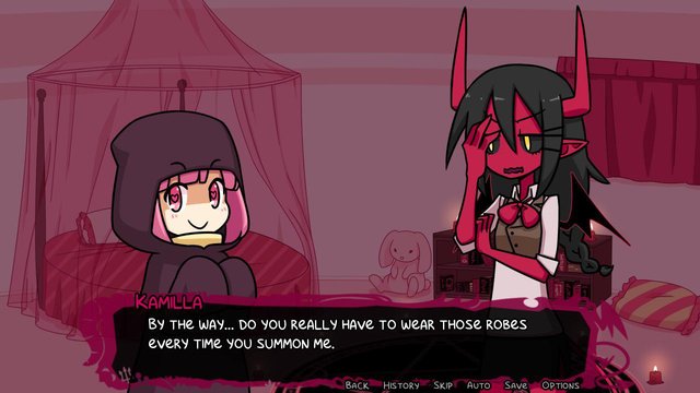 In This Visual Novel, Help A Young Witch Get Her First Kiss At A Spooky  Soiree - Siliconera