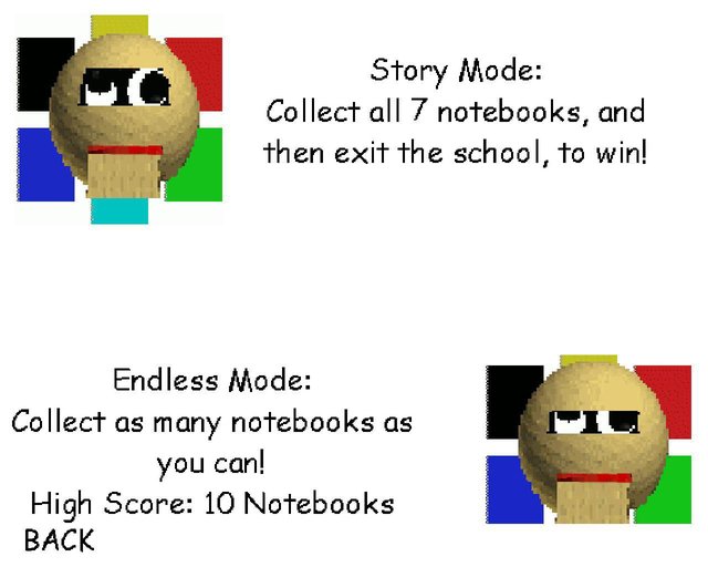 NEW HACK in Baldi's Basics 1.4.3 