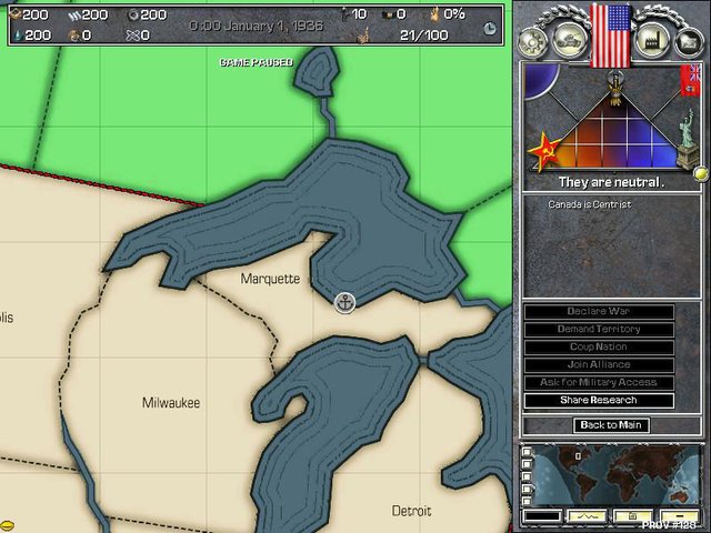 Hearts of Iron screenshot Hearts of Iron screenshot