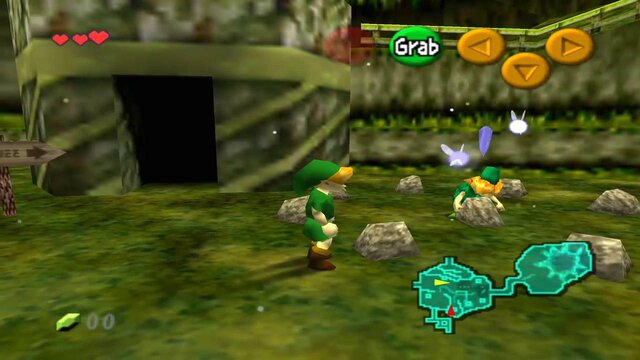 The Legend of Zelda Ocarina of Time Master Quest gameplay on the