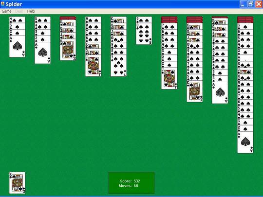 Spider Solitaire (Microsoft) - release date, videos, screenshots, reviews  on RAWG