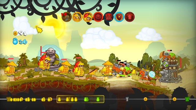 Swords and Soldiers HD screenshot Swords and Soldiers HD screenshot