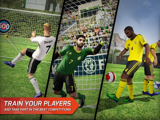 Final Kick VR - Virtual Reality free soccer game for Google Cardboard