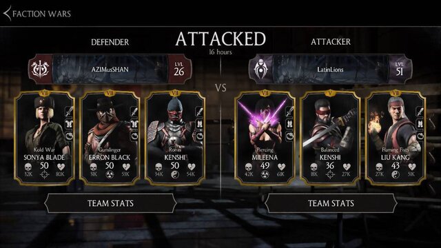 Mortal Kombat X Faction Wars: Multiplayer Android Gameplay 