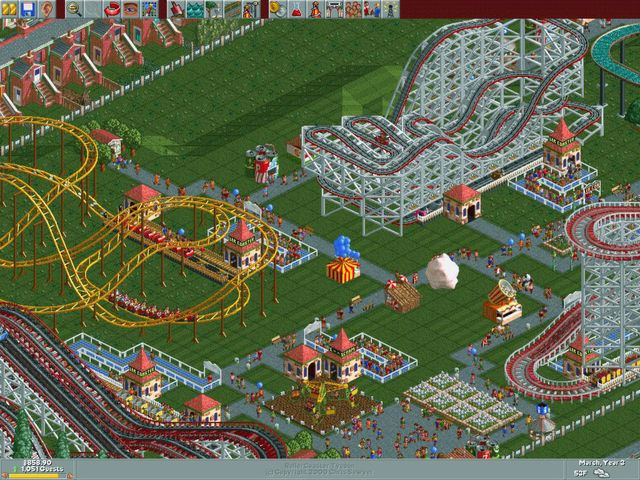 75% Roller Coaster Tycoon® 2: Triple Thrill Pack on