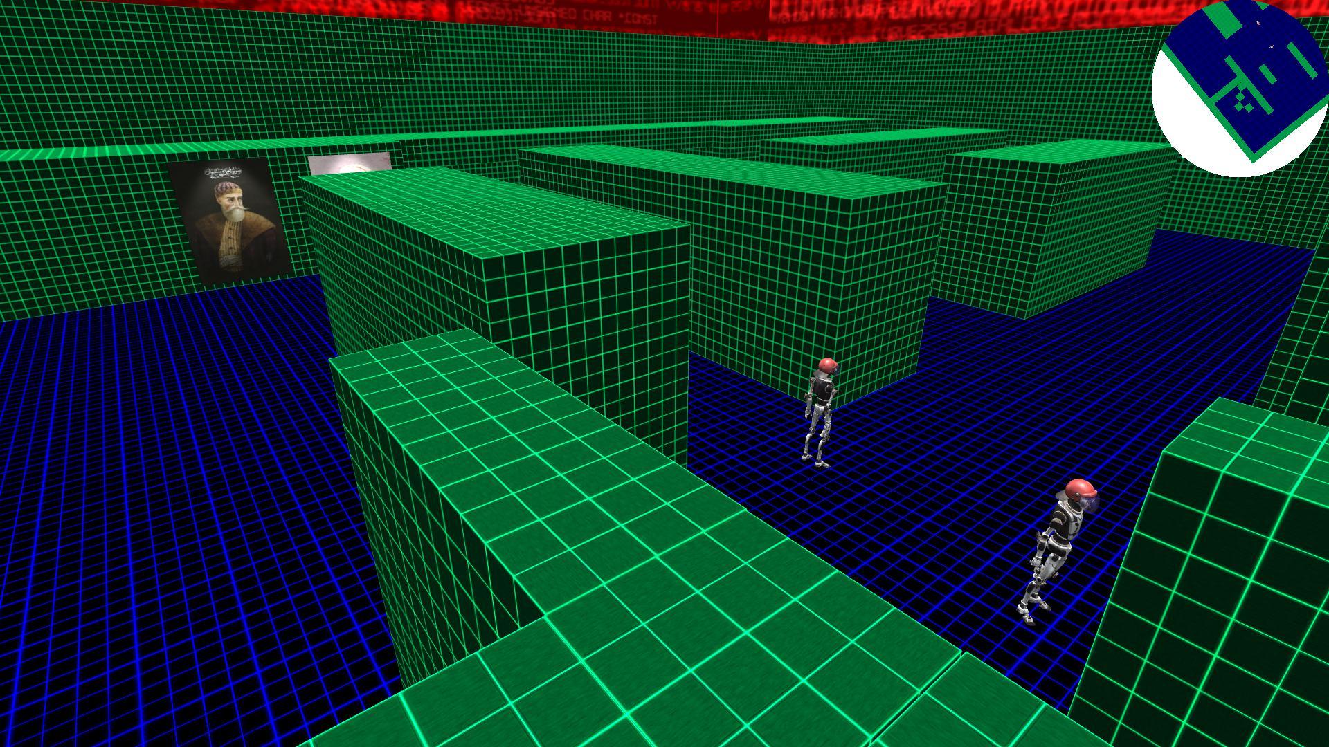 Qays Al-Mulawwah in Glitchy Madness