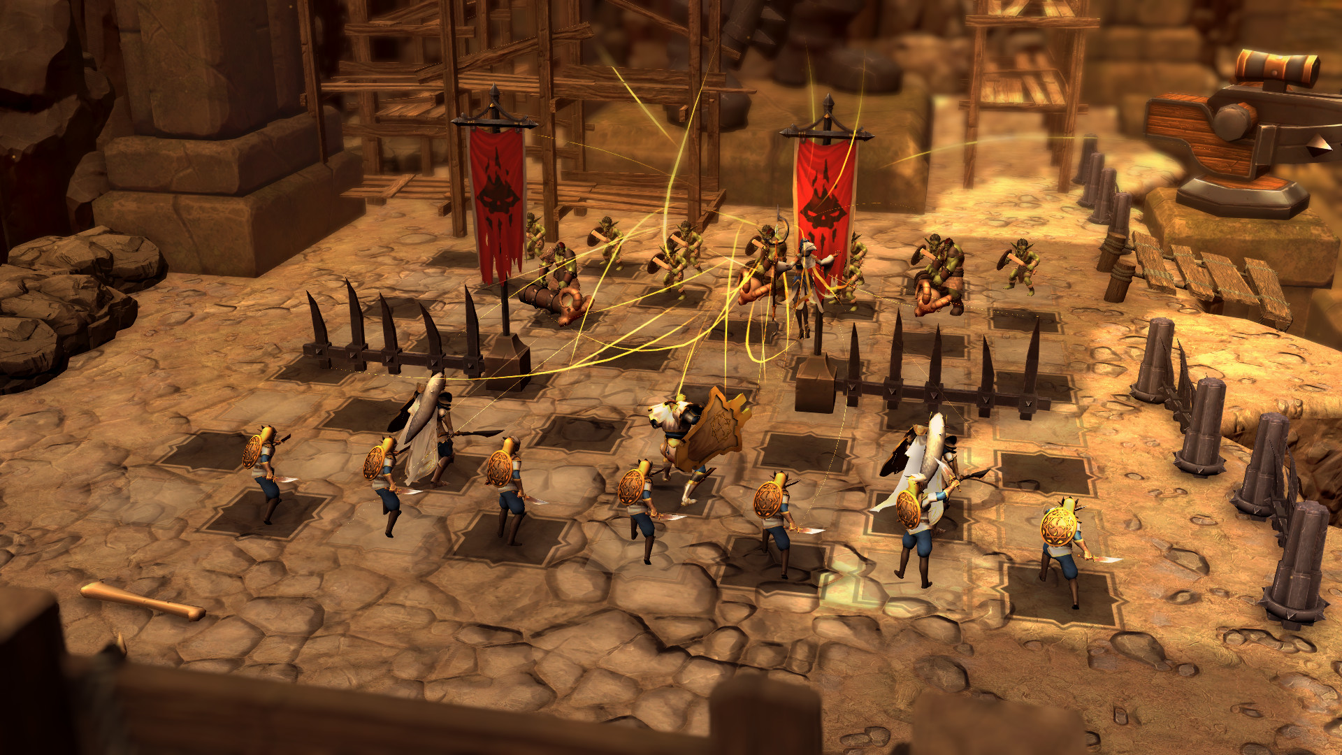 Chessaria: The Tactical Adventure gameplay visual