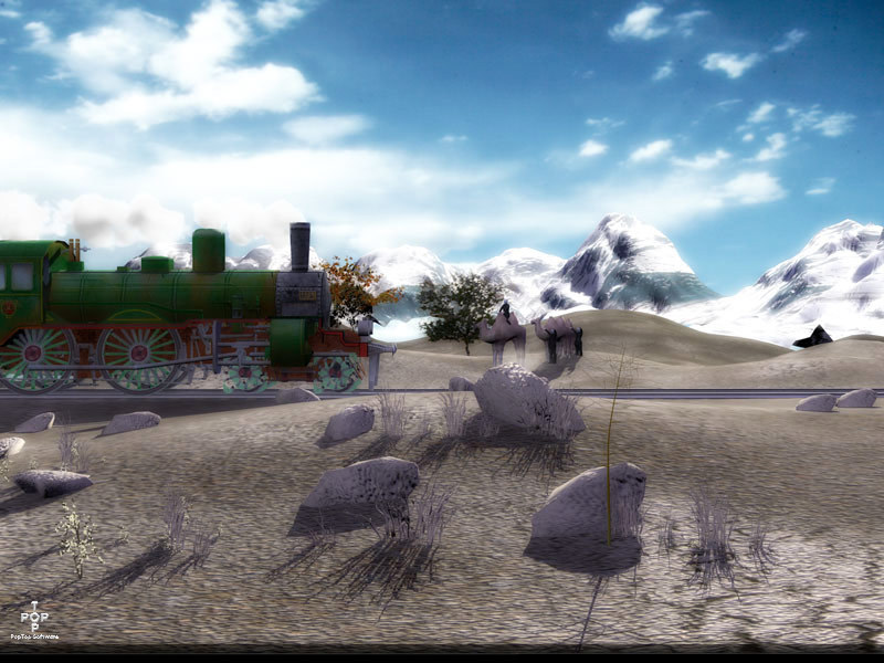 Railroad Tycoon 3 gameplay visual