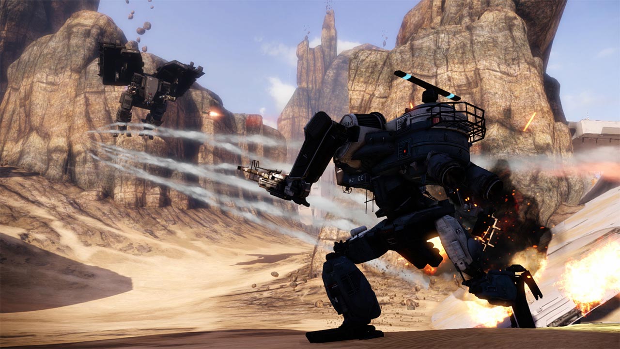 Hawken gameplay visual