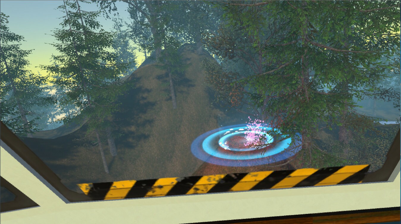 VR Wonderland: mini civilizations in a forest