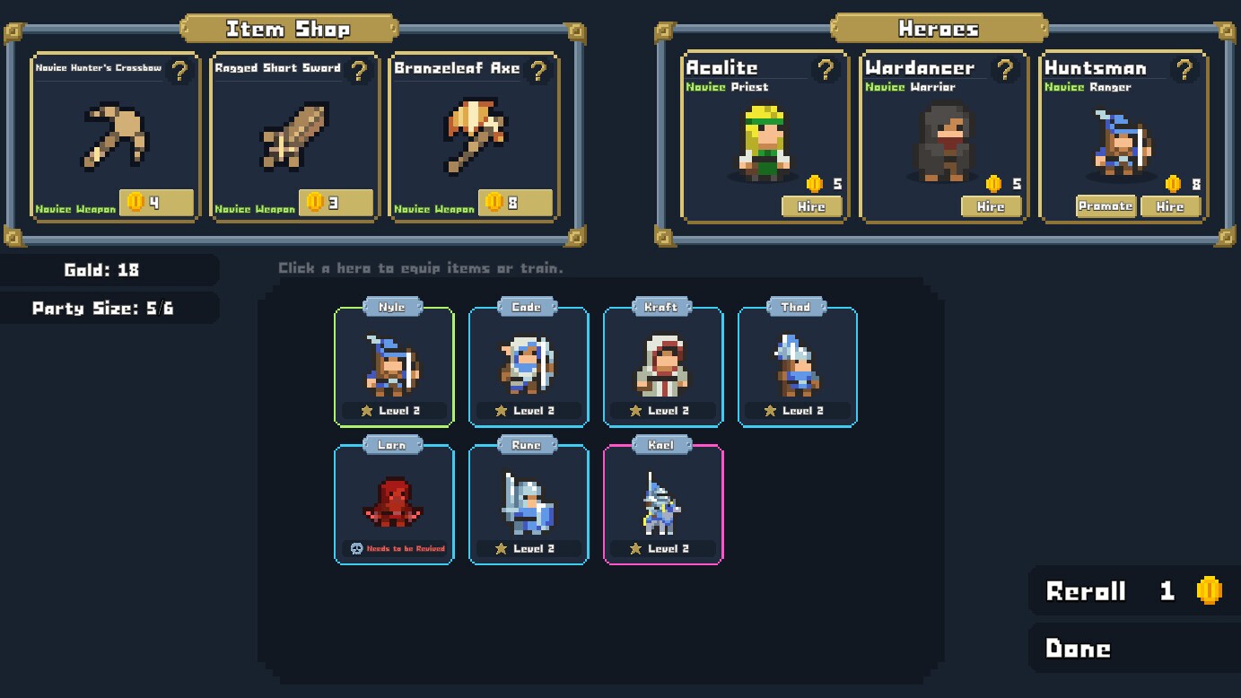 Hero's Warband