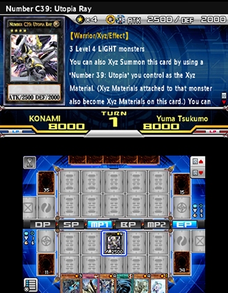 Yu-Gi-Oh! ZEXAL World Duel Carnival gameplay visual
