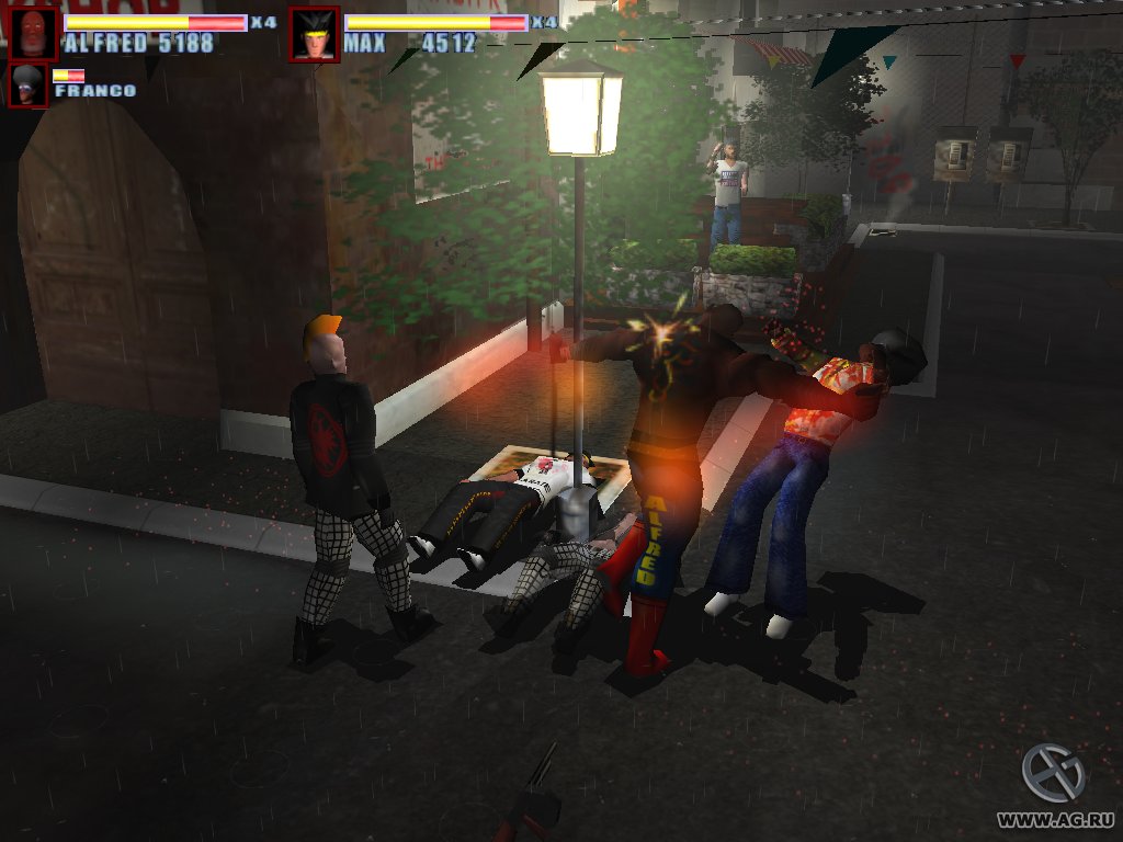 Rage, The (2001) gameplay visual