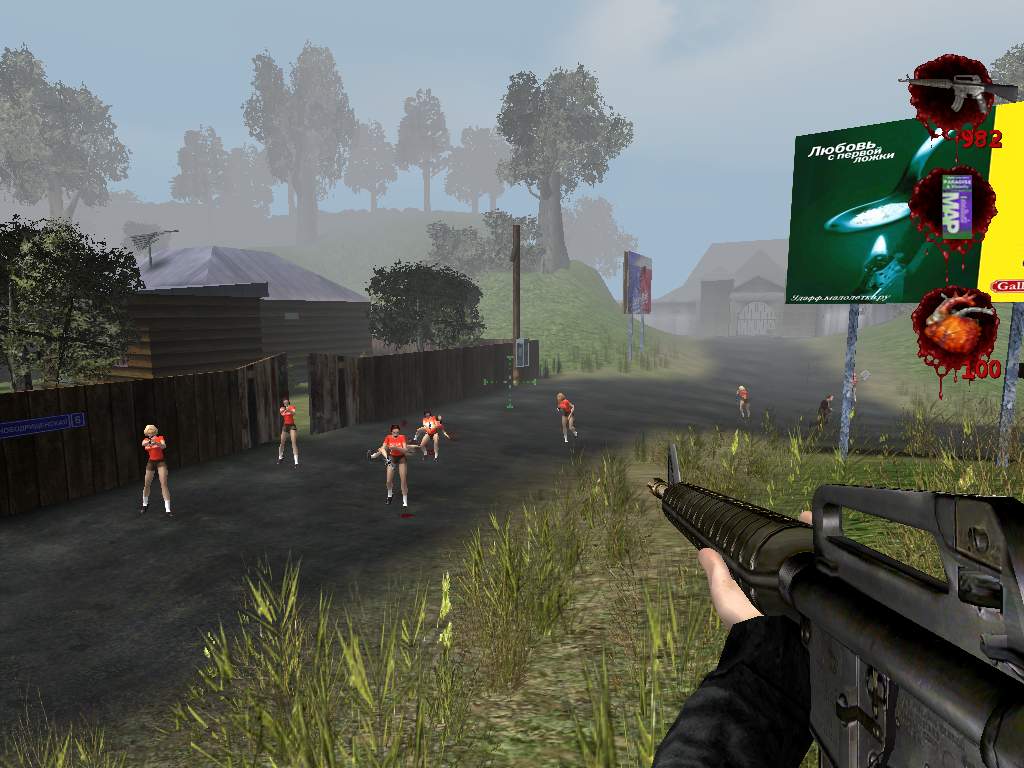 Postal 2: Штопор Жж0т! gameplay visual