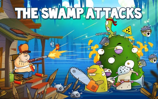 Swamp Attack gameplay visual