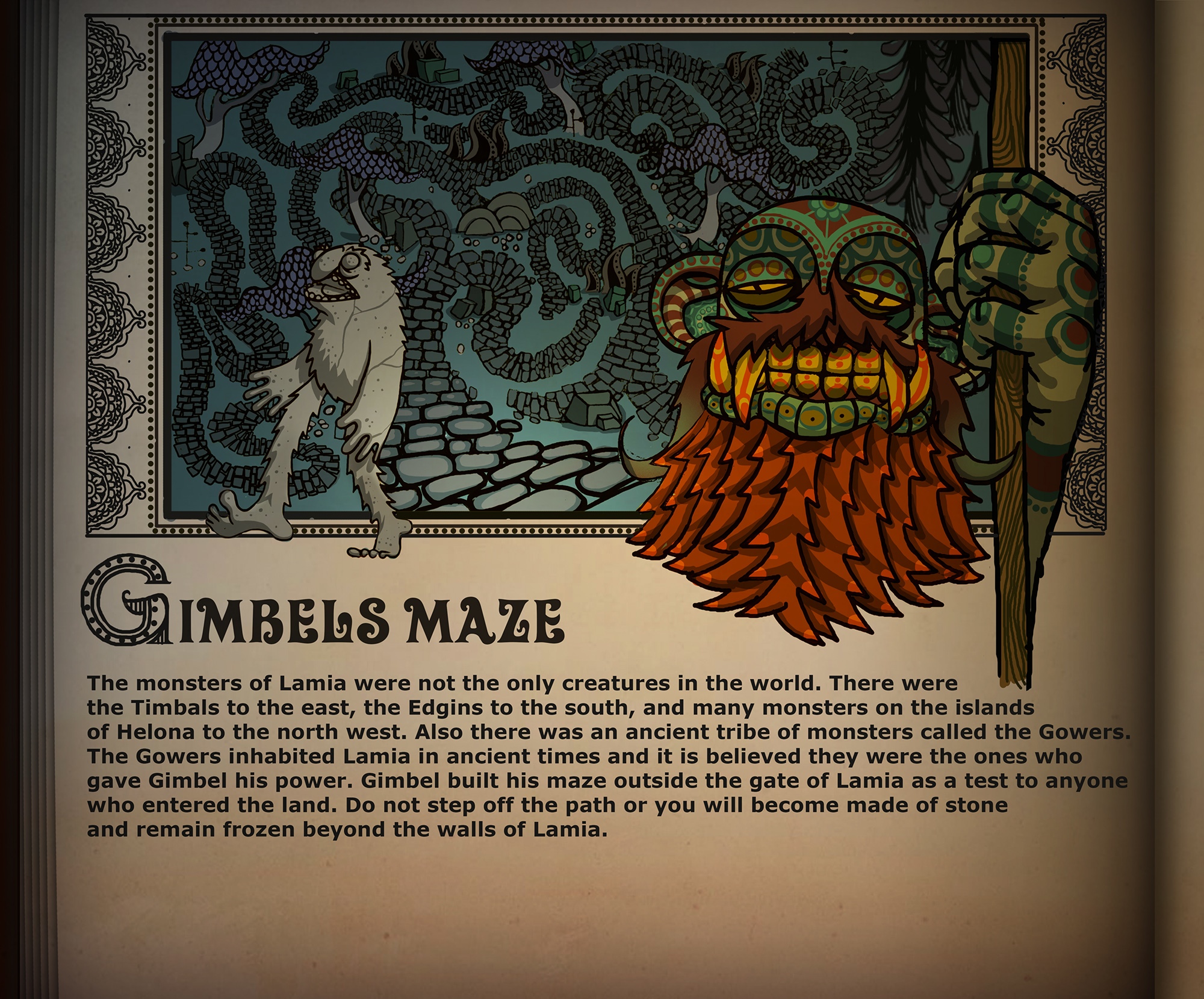 The Land Of Lamia (itch)