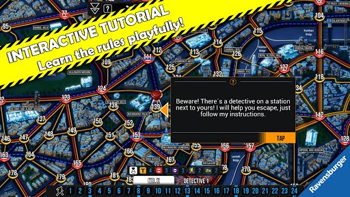 Scotland Yard gameplay visual