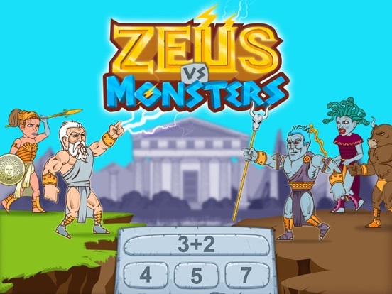 Zeus vs Monsters – School Edition: Fun Math Game