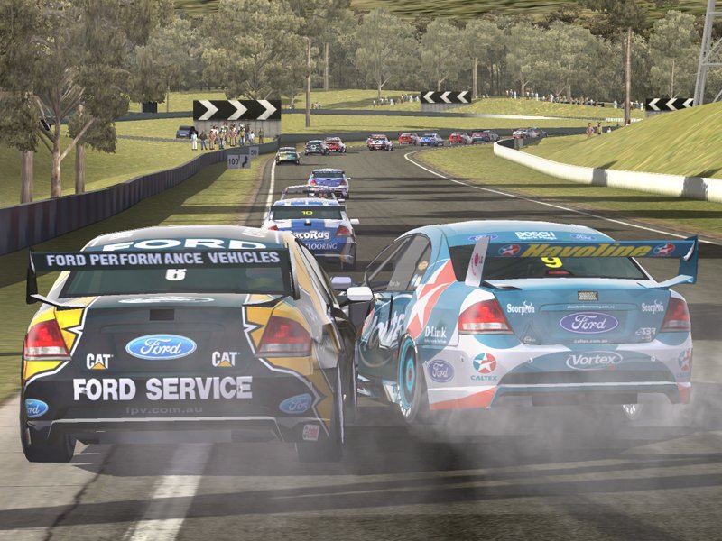 ToCA Race Driver 3 gameplay visual