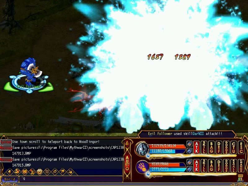 Myth War Online 2 gameplay visual