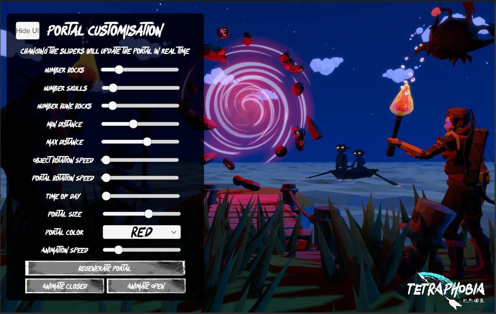 Tetraphobia Portal Generator