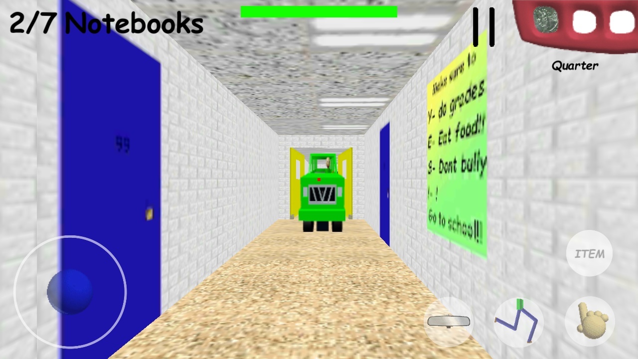 Baldi's Basics Android Loves cars
