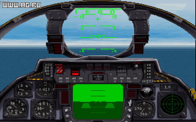 Fleet Defender: F-14 Tomcat gameplay visual