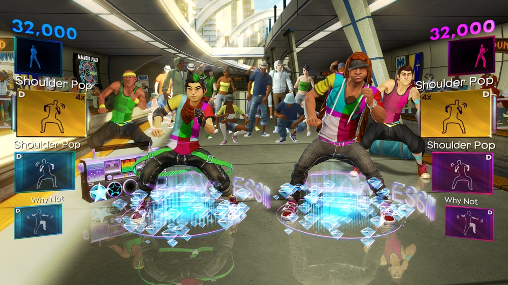 Dance Central 2 gameplay visual