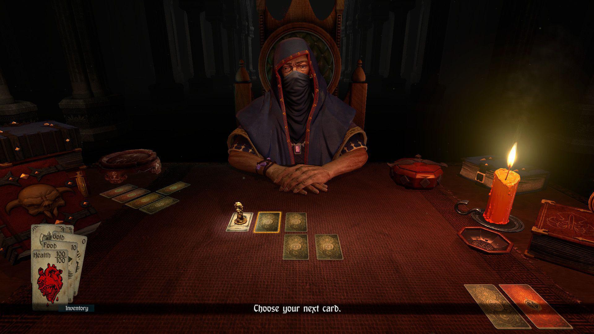 Hand of Fate gameplay visual