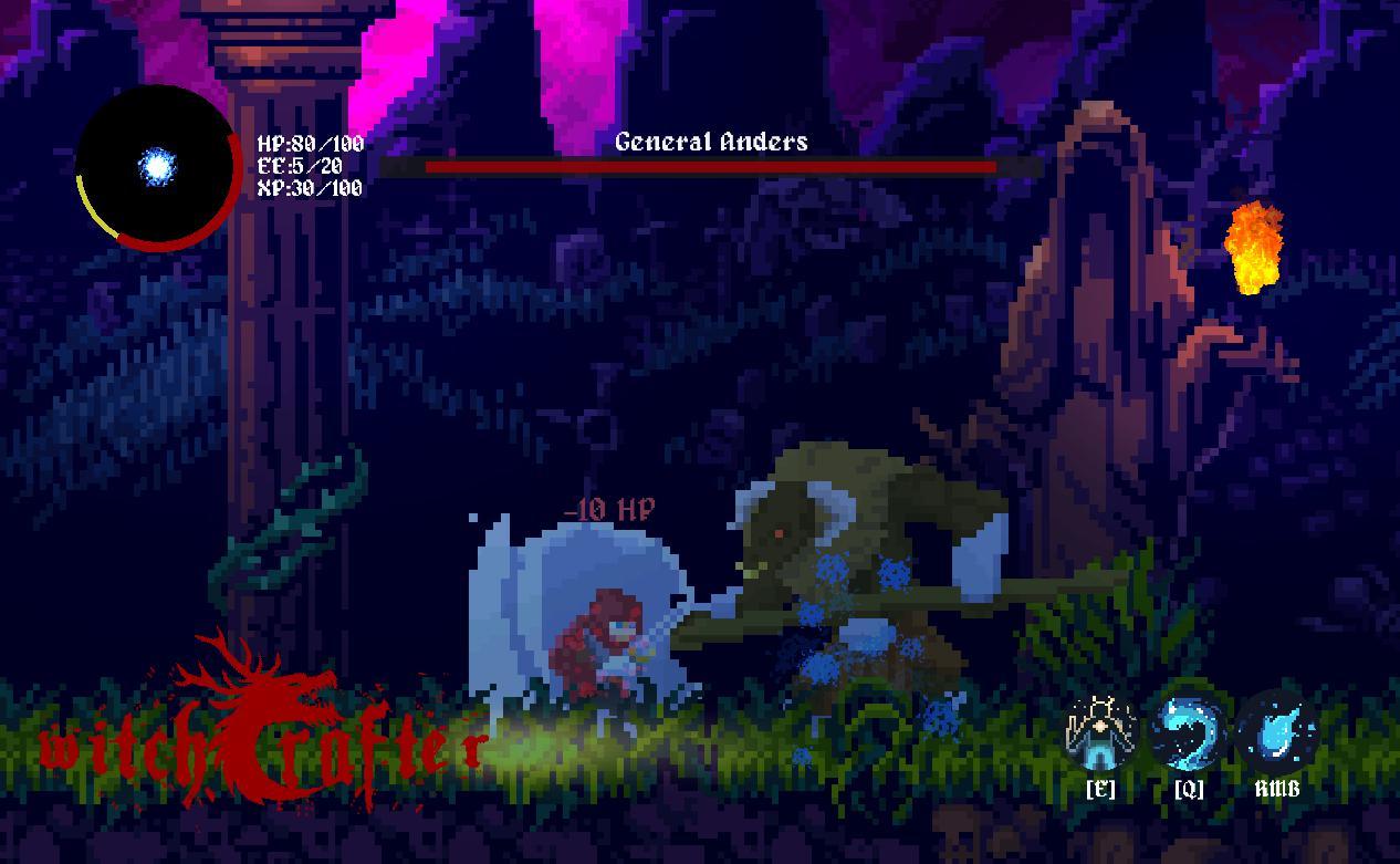 Pixel Art Witchcrafter