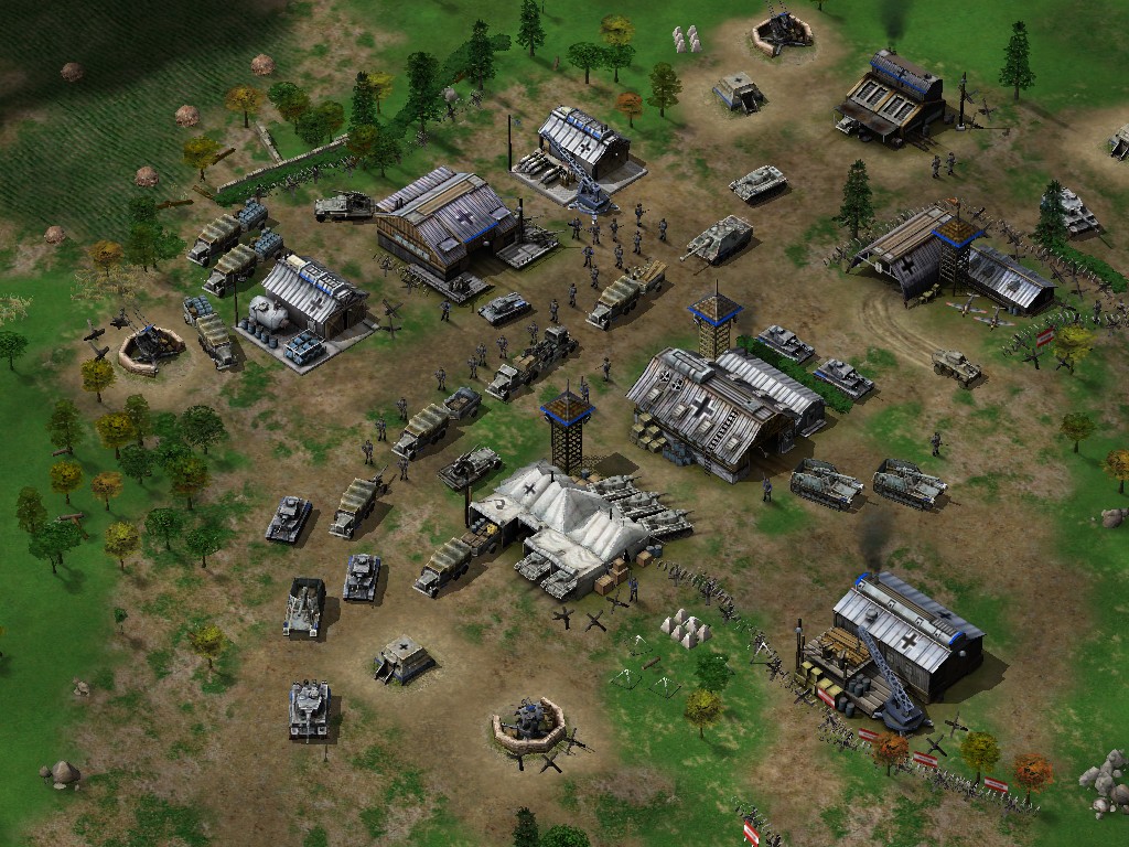 Axis & Allies (2004) gameplay visual