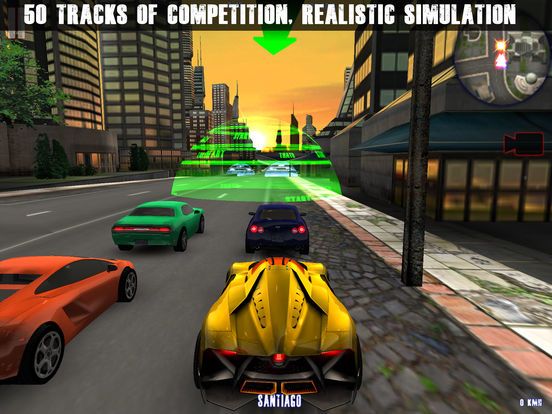 Addictive Race and Police Chase