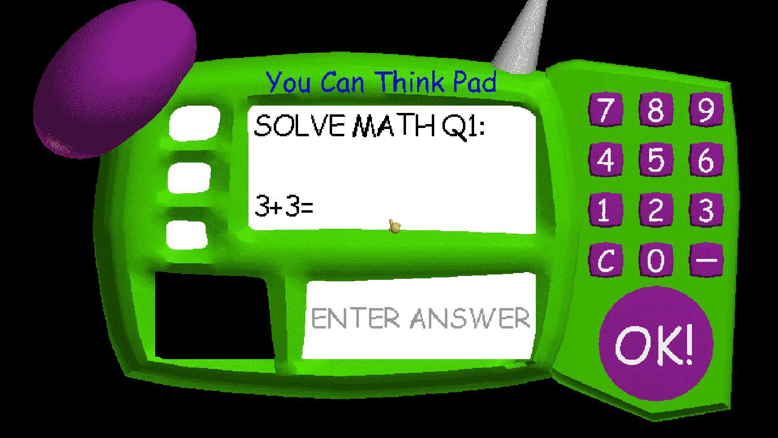 Baldi & Student Race gameplay visual