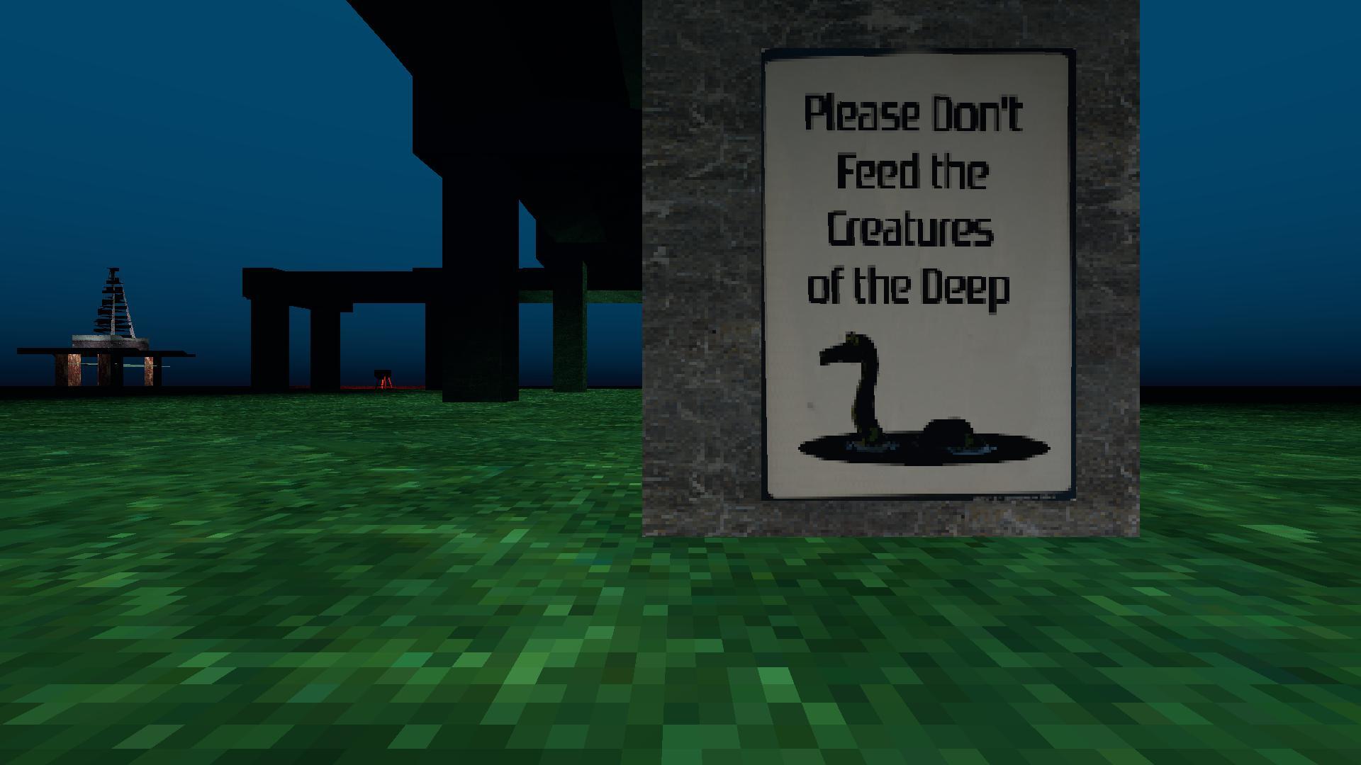 Please Don't Feed the Creatures of the Deep