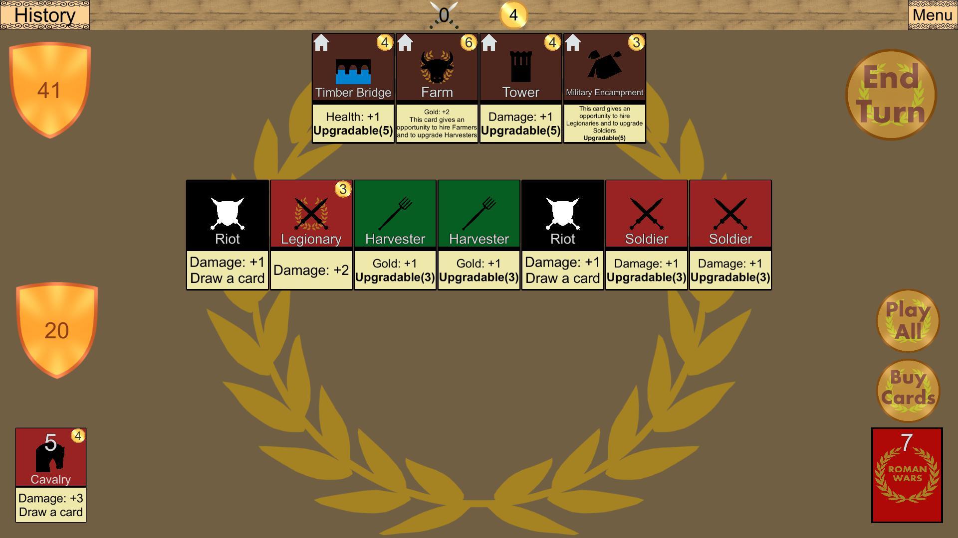 Roman Wars: Deck Building Game (Demo)