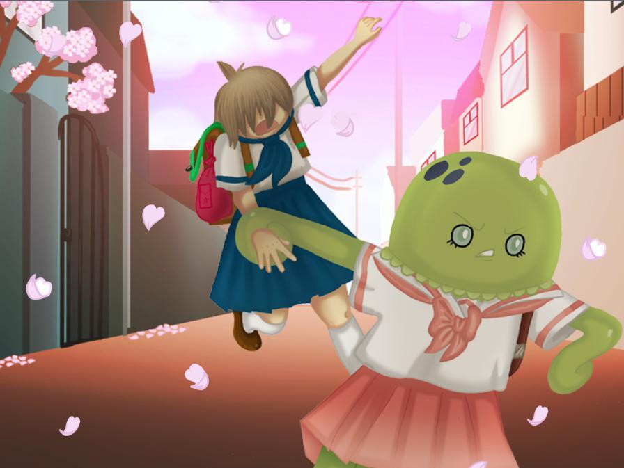 Invasion! Date with the tentacles