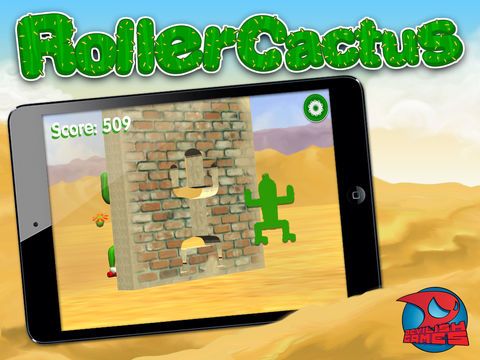 Roller Cactus 3D