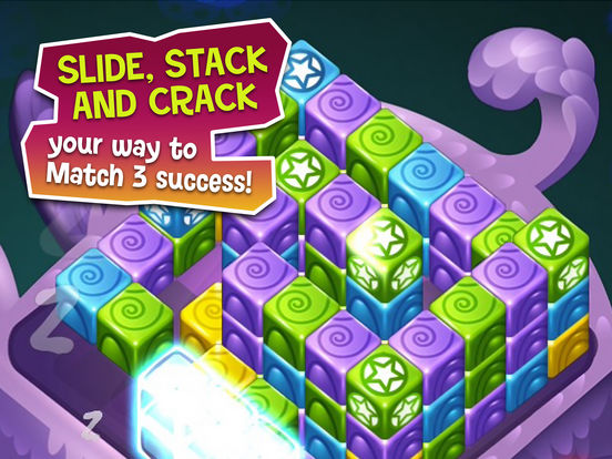 Cubis Creatures: Free Match 3 Games gameplay visual