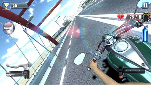 Motorcycle Traffic 3D