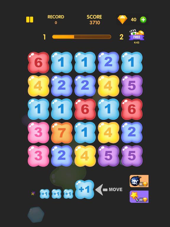 Number Meld - Merge Candies