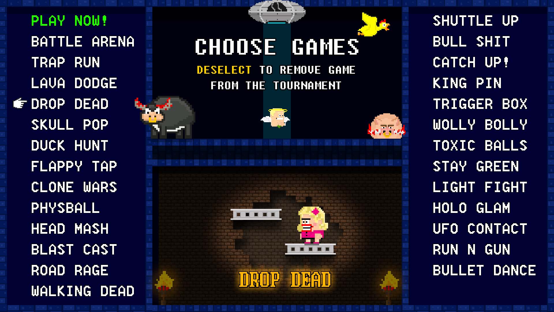 8Bit Fiesta gameplay visual