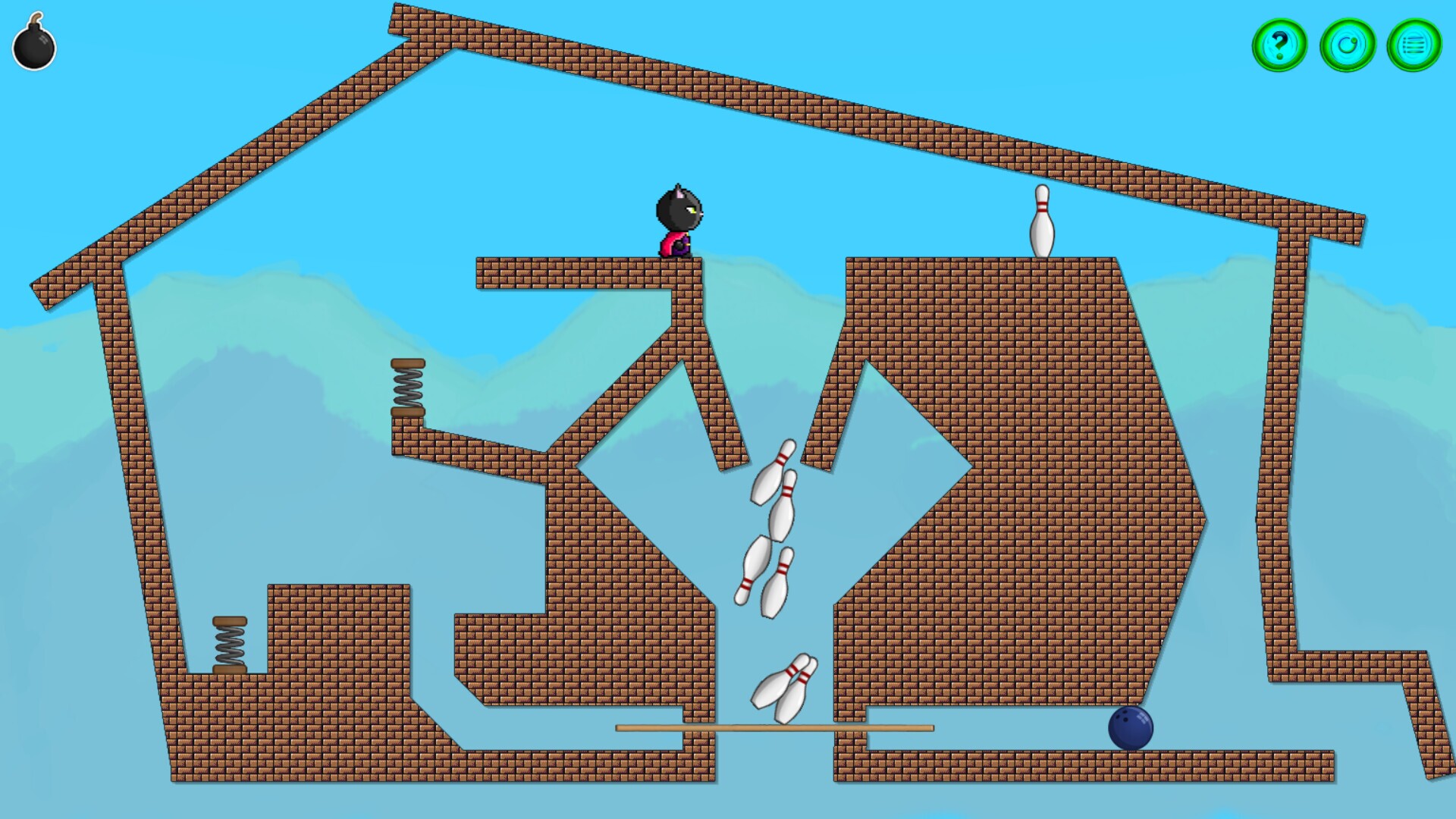 Bomb Bowling X gameplay visual