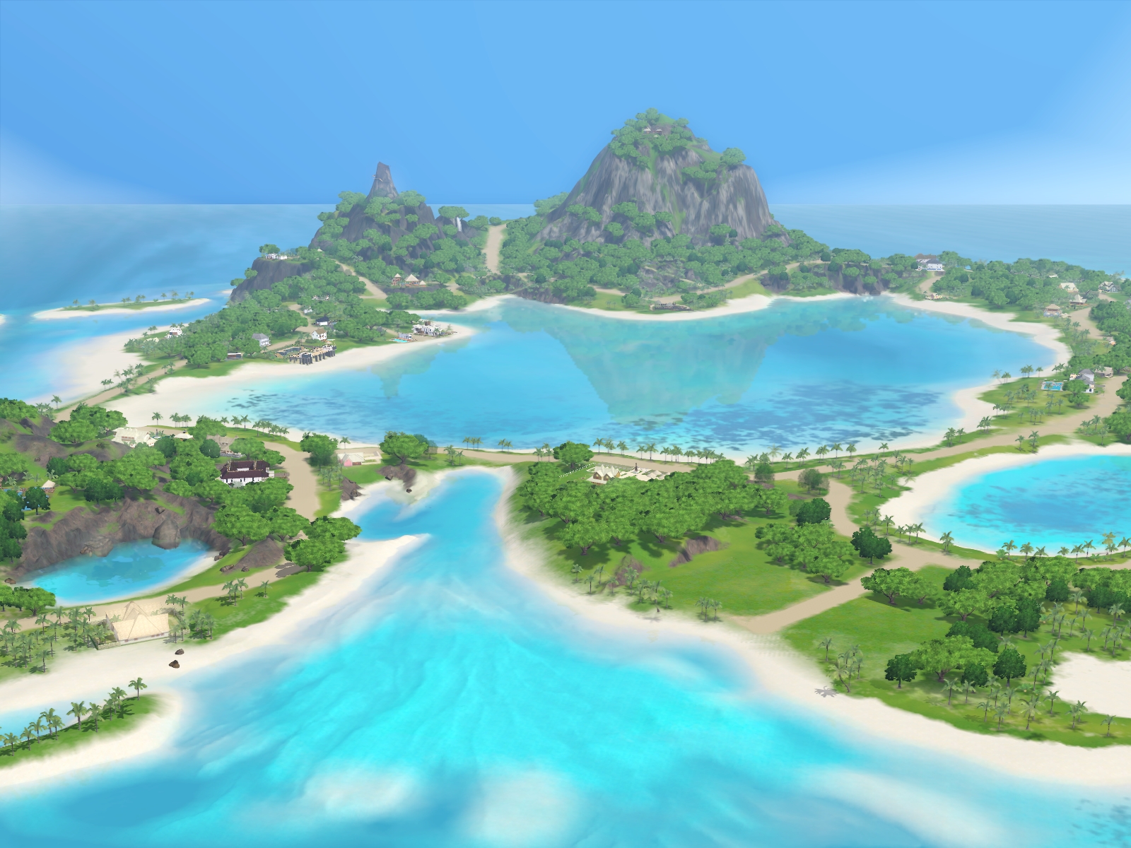 The Sims 3: Sunlit Tides gameplay visual