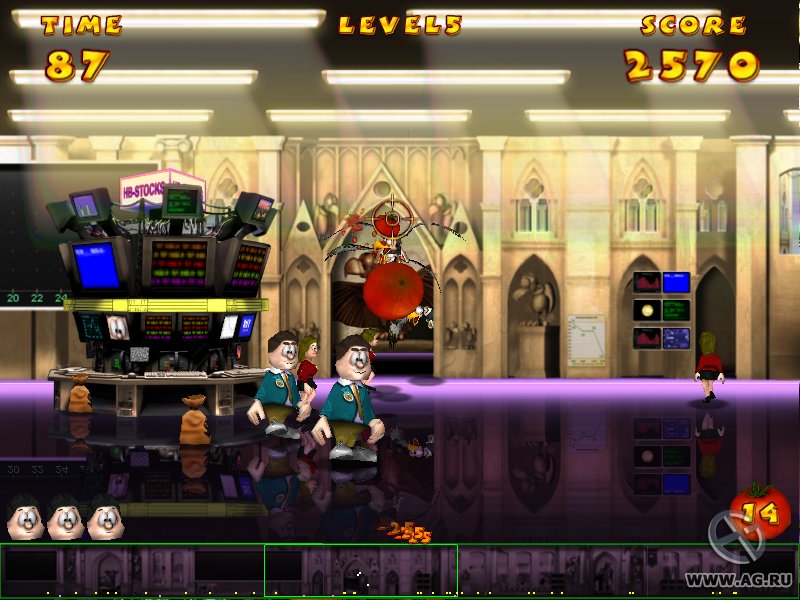 Harry Buster gameplay visual