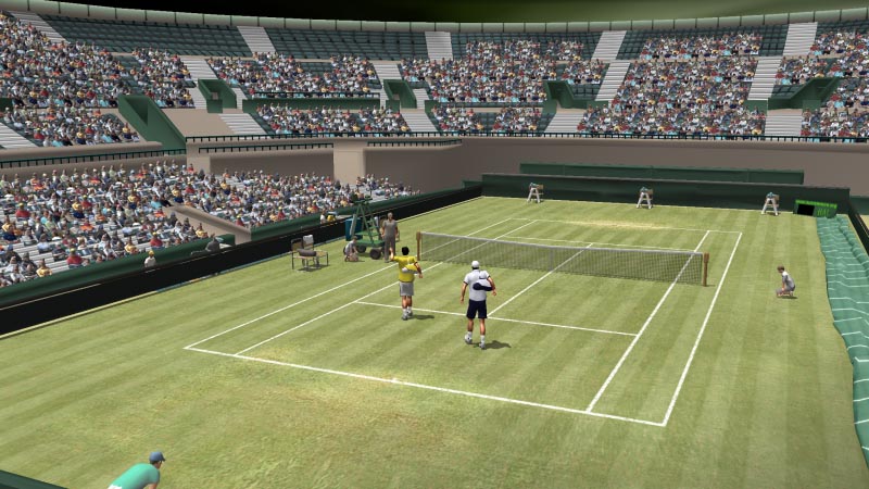 Full Ace Tennis Simulator gameplay visual