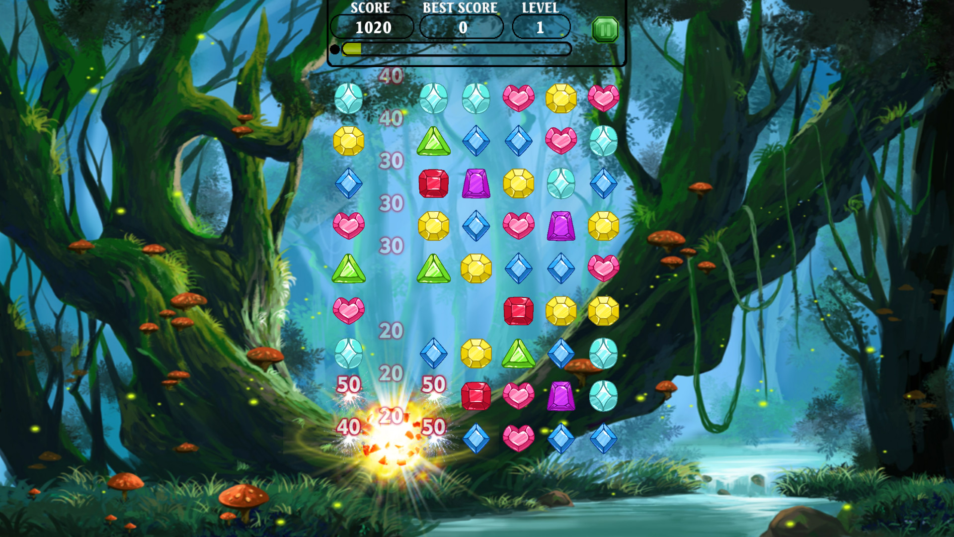 Jewels of the Mysterious Woodland