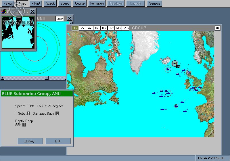 Harpoon Classic '97 gameplay visual