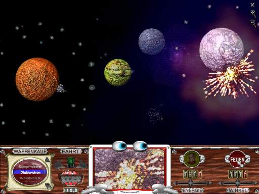Spacetanks gameplay visual