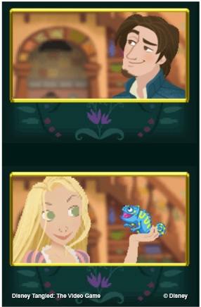 Disney Tangled: The Video Game gameplay visual