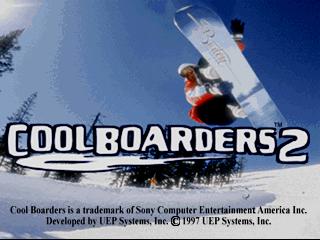 Cool Boarders 2 gameplay visual